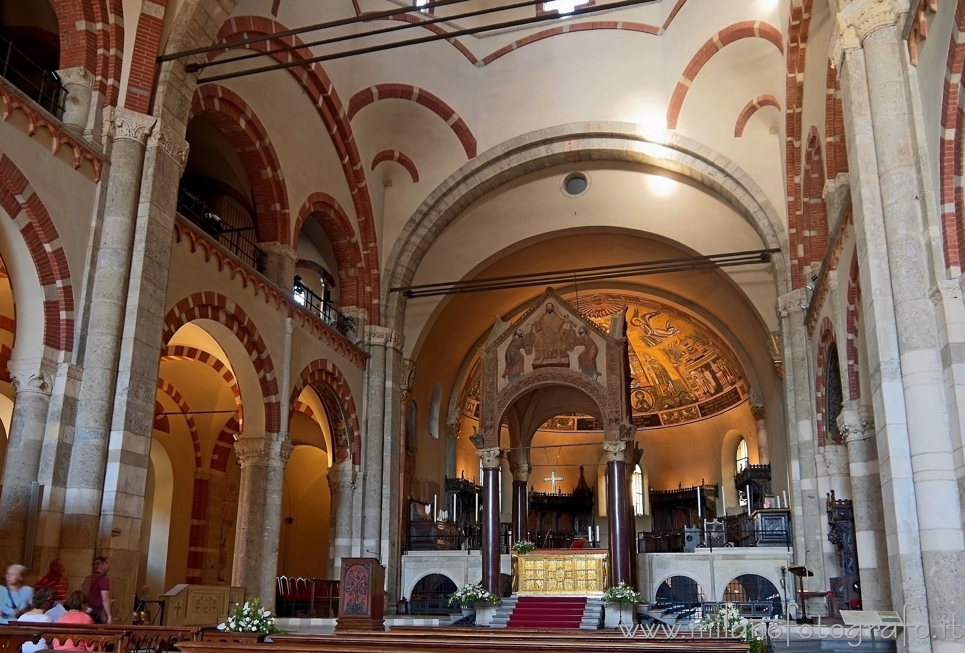 Milano - Presbiterio della Basilica di Sant'Ambrogio